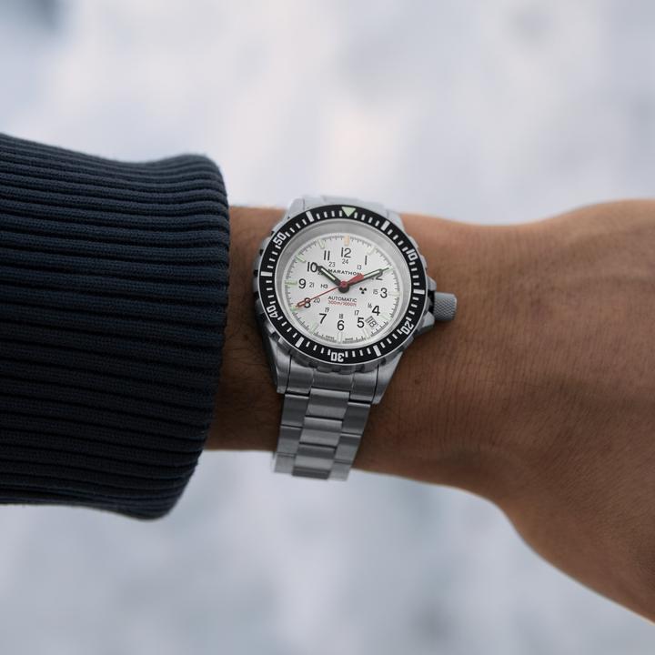 Produktbild Marathon Automatik Diver (GSAR) - Arctic Edition (Swiss Made, Taucheruhr, 41 mm)