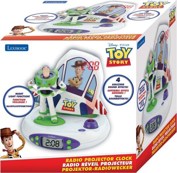 Image du produit Lexibook Horloge-projecteur Disney Toy Story avec sons