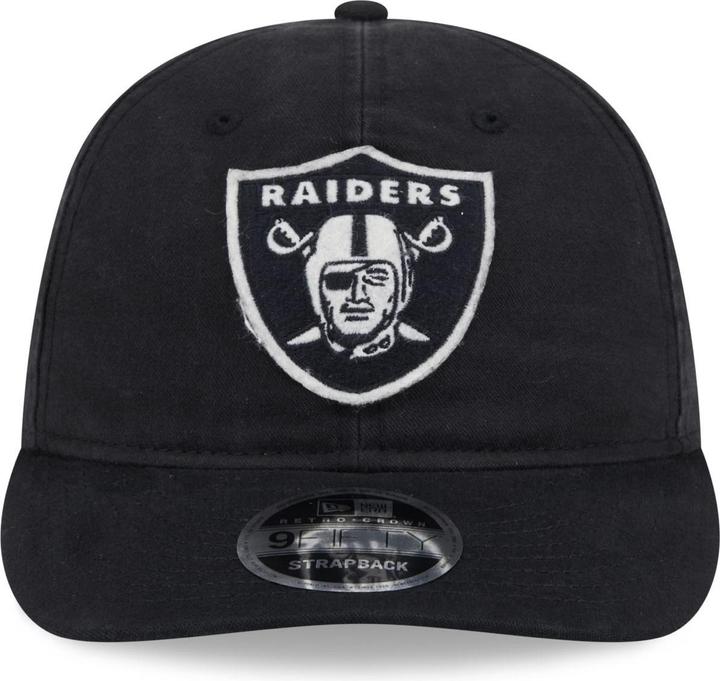Produktbild New Era 9Fifty Retro Crown Cap Felt Logo Las Vegas Raiders