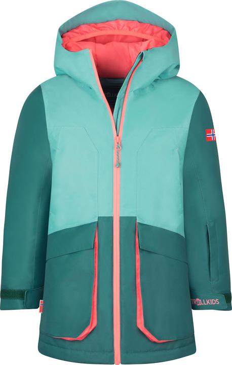 Midnight Petrol, Coral Pink, Dusty teal