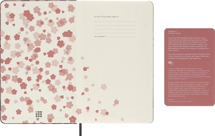 Immagine prodotto Moleskine Le Nb Sakura Lg Governato (21 x 13 cm, Righe, Copertina rigida)