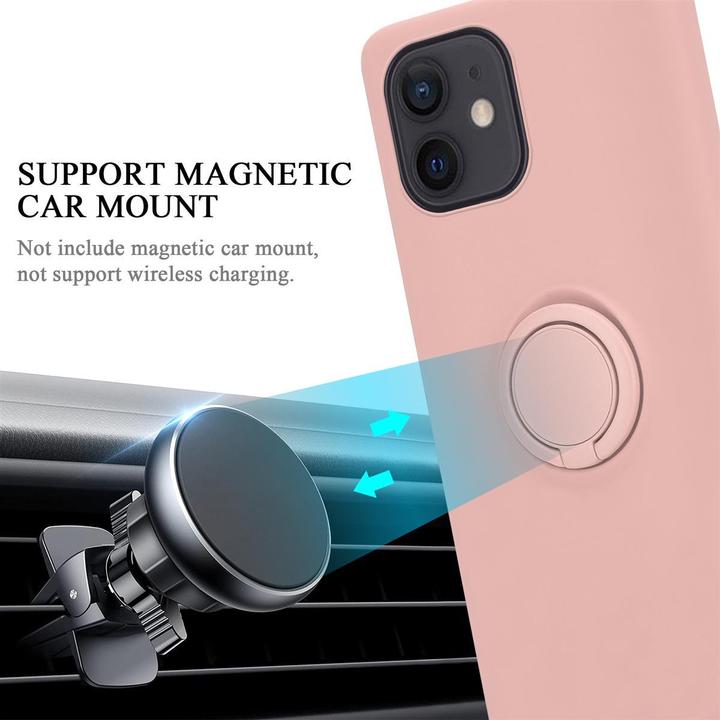 Immagine prodotto Cadorabo Custodia in silicone TPU Liquid Ring Cover (Apple iPhone 12 mini)