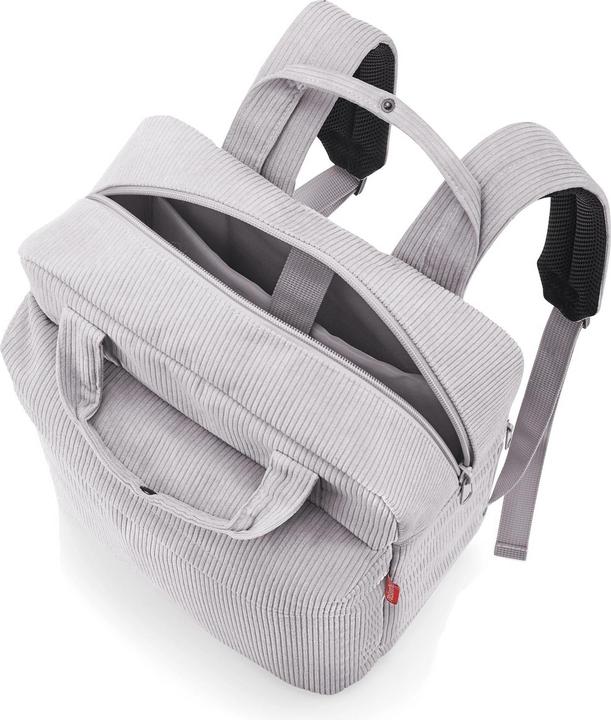 Actual product image reisenthel allday backpack M cord grey (15 l)