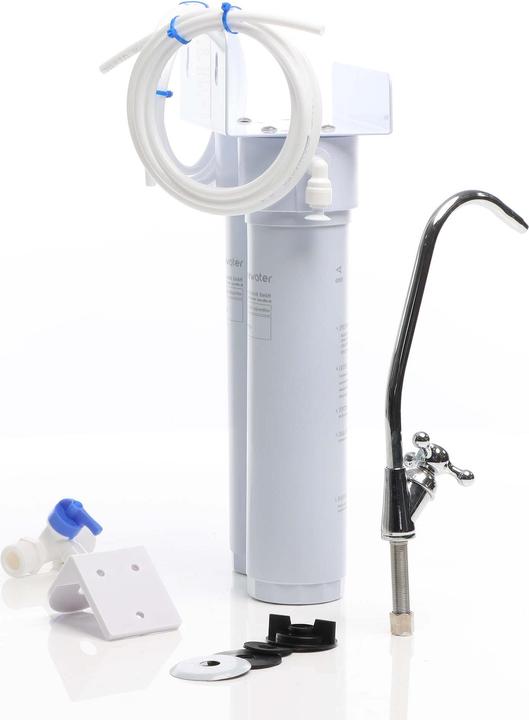 Produktbild Naturewater NW-2-PPUF 2 Stufen Untertisch Wasserfilter 5µ Sediment Ultrafilter