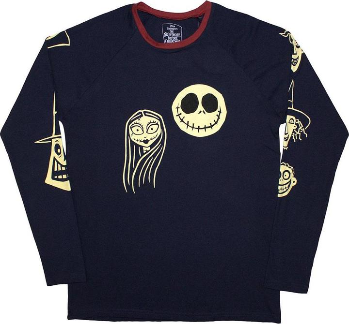 The Nightmare Before Christmas TShirt Langärmlig (XL)