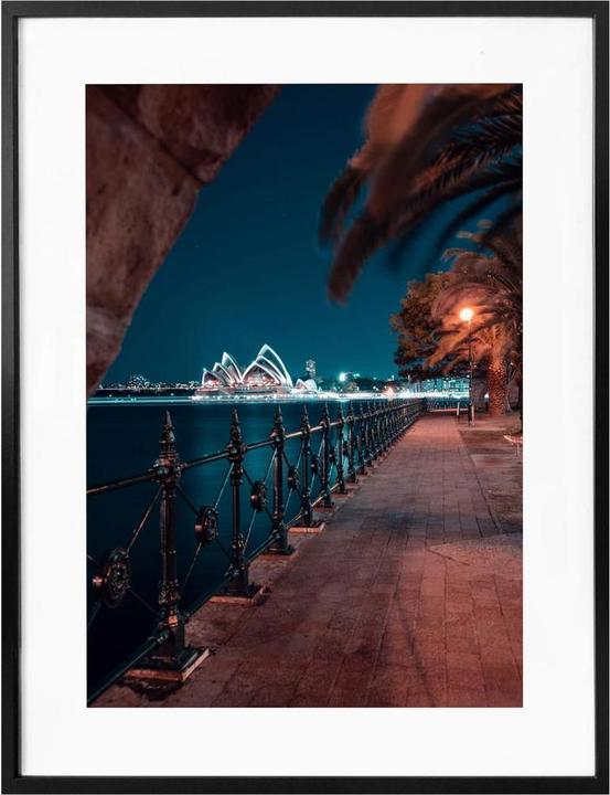 Image du produit Trenddeko Sydney de nuit - La promenade (30 x 40 cm)