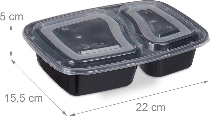 Produktbild Relaxdays Meal-Prep-Boxen