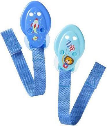 Actual product image Tommee Tippee soother holders, 2 pcs, 43336391 (2 x)