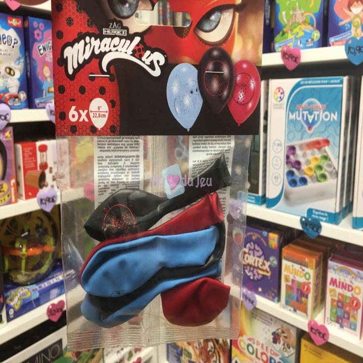 Produktbild Riethmüller Luftballons Miraculous (6 x)
