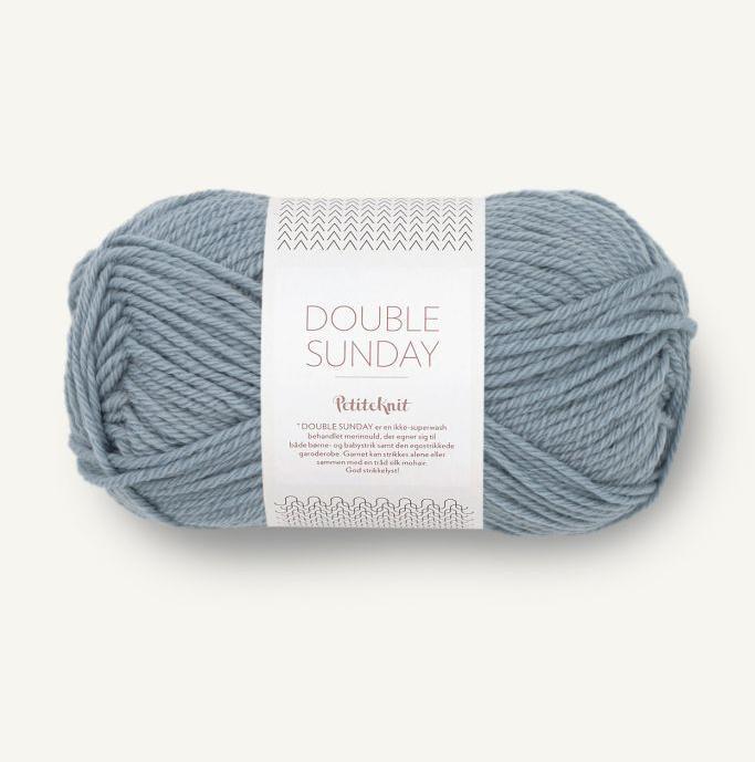 Actual product image Sandnes Garn col. 6050 above the clouds approx. 108 m 50 g (108 m)