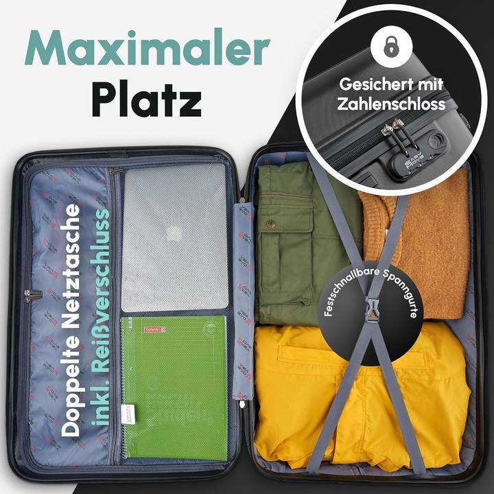 Image du produit Easy Move Handgepäck Hartschalenkoffer mit Zahlenschloss (Bagage à main (jusqu'à 50l))