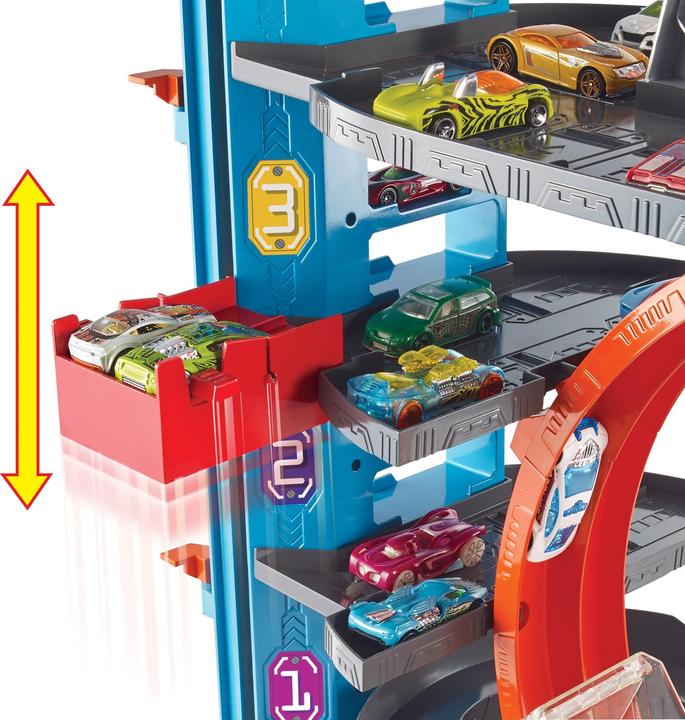 Actual product image Hot Wheels City Ultimate Garage with Shark Attack