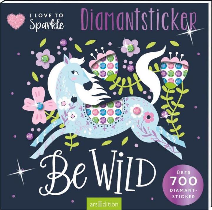 Actual product image Stickerbuch - Love to Sparkle (Be Wild)