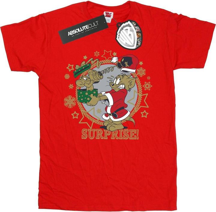 Tom & Jerry Christmas Surprise TShirt (XL)