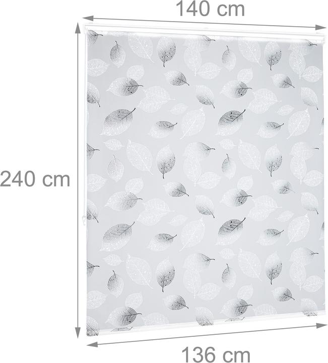 Produktbild Relaxdays Duschrollo (140 x 4.5 x 240 cm)