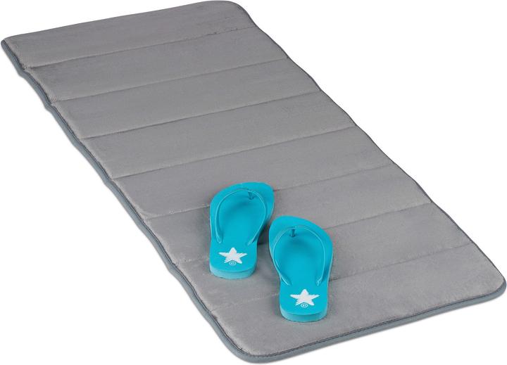 Relaxdays Badematte Memoryschaum (49 x 114 x 1.5 cm)