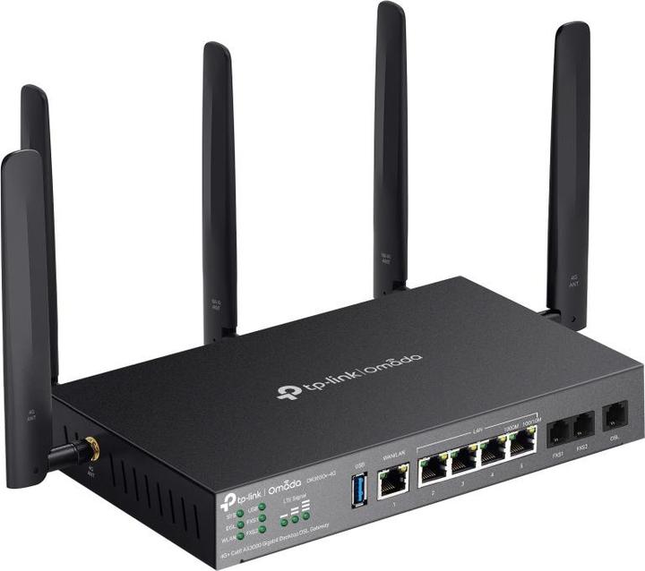 Produktbild TP-Link Omada AX3000 Gigabit Desktop DSL Gateway DR3650V-4G