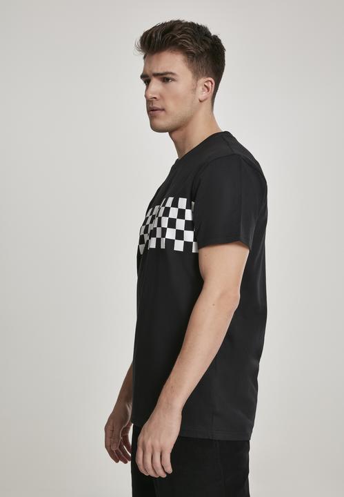 Actual product image Urban Classics Check Panel Tee (3XL)