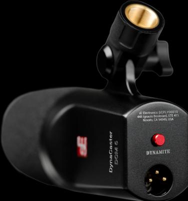 sE Electronics Electronics DynaCaster DCM 6 microphone de studio dynamique