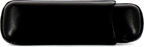 Martin Wess Etui en cuir pour cigares Dante 2pcs Petit Corona noir (1 x)