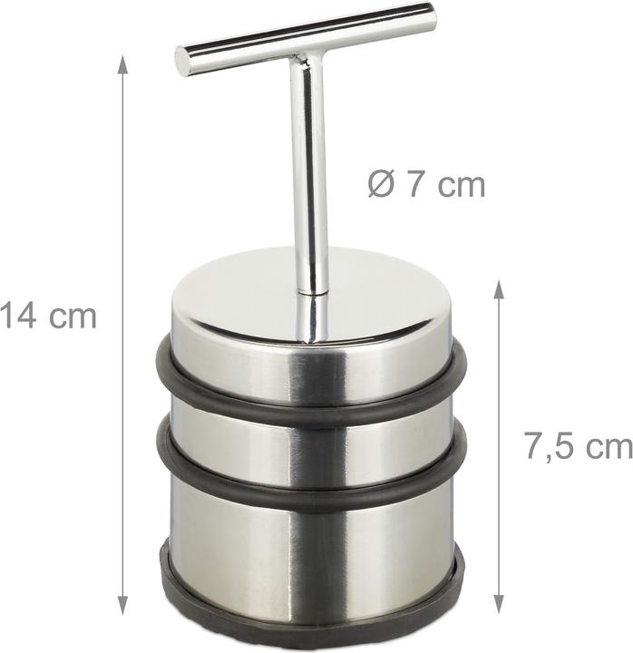 Produktbild Relaxdays Türstopper (1 Stück, 7 x 7 x 14 cm)