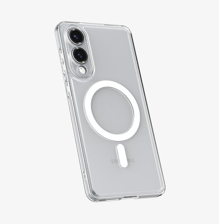 Actual product image Spigen - Ultra Hybrid MagSafe - Samsung Galaxy S25 Edge - Clear / White (Samsung Galaxy S25 Edge)