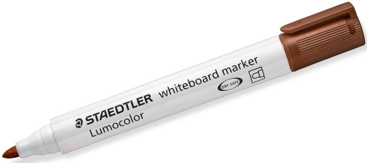 Actual product image Staedtler 351 Whiteboard marker Lumoc brown (Brown, Silver, 2 mm, 1 x)