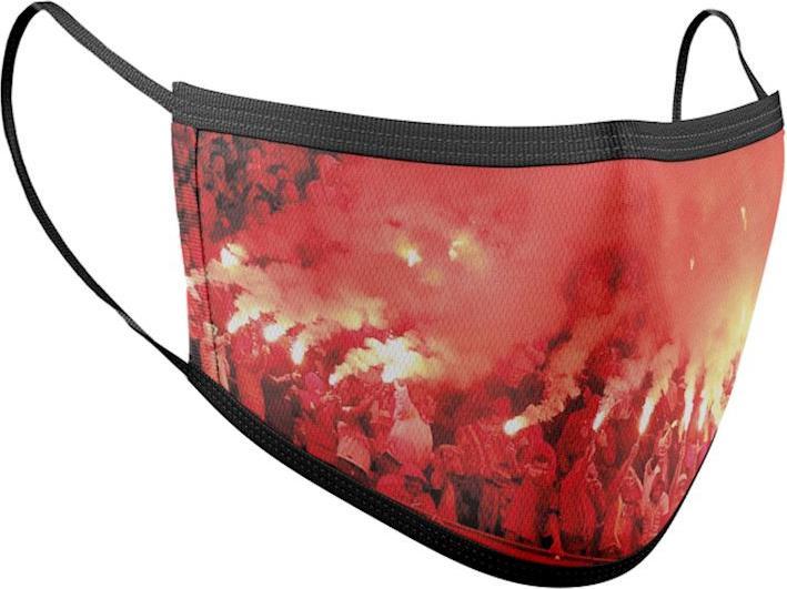 Immagine prodotto Copa Football Maschera protettiva Pyro | Maschera in tessuto certificata | Maschera in tessuto riutilizzabile Pyro (Nessuna classe di protezione ufficiale)