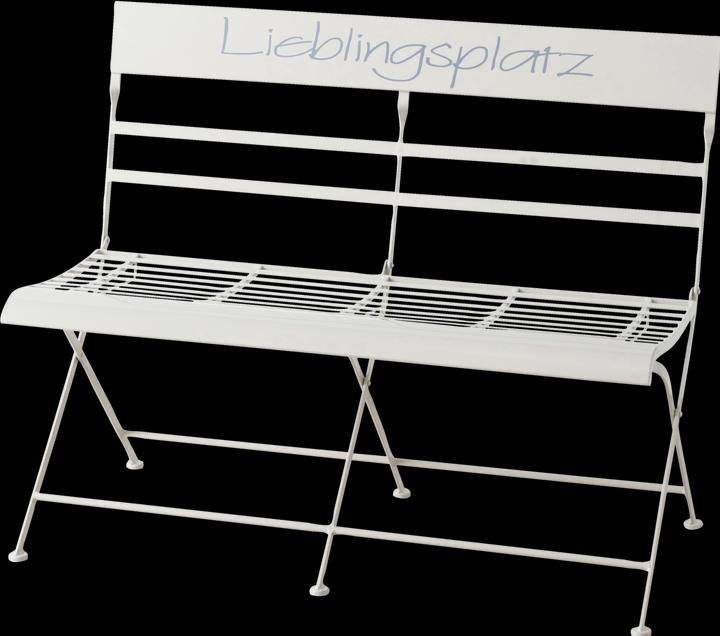 Produktbild Boltze Home Gartenbank Montreal 105 x 88 cm, Beige/Grau