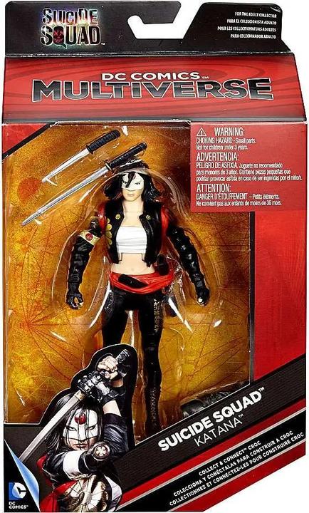 Image du produit Mattel DC Suicide Squad Multiverse Croc Series Katana Action Figure