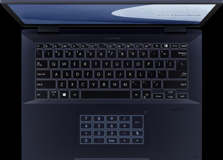 Actual product image ASUS ExpertBook B7 Flip (14", Intel Core i5-1155G7, 16 GB, 512 GB, DE)