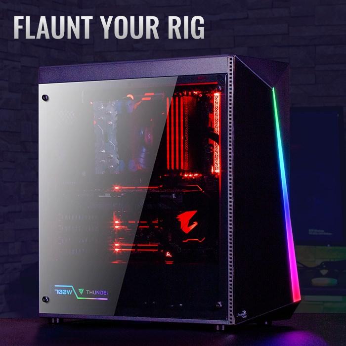 Actual product image AeroCool Shard (mATX, Mini-ITX, ATX)