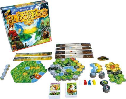 Produktbild 999Games Das Brettspiel „Die Suche nach El Dorado“. (Niederländisch)