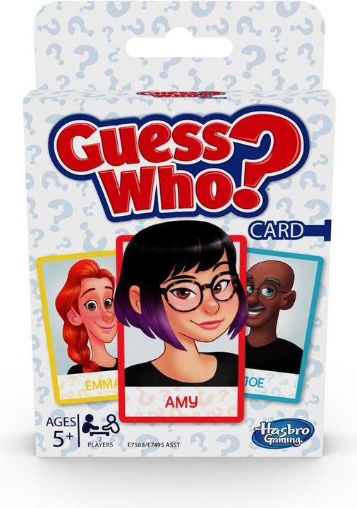 Image du produit Hasbro Gaming Qui est-ce? Jeu de cartes (Norvégien, Danois)