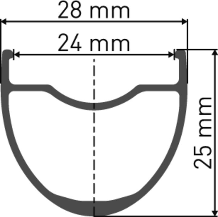 Produktbild DT Swiss HG 1800 SPLINE Laufrad 700c CL 25 142/12mm MS (Hinterrad, 28")