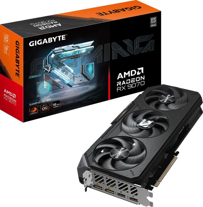 Immagine prodotto Gigabyte Radeon RX 9070 Gaming OC (16 GB)