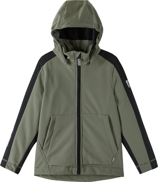Actual product image Reima Softshell jacket Sipoo Greyish (128)
