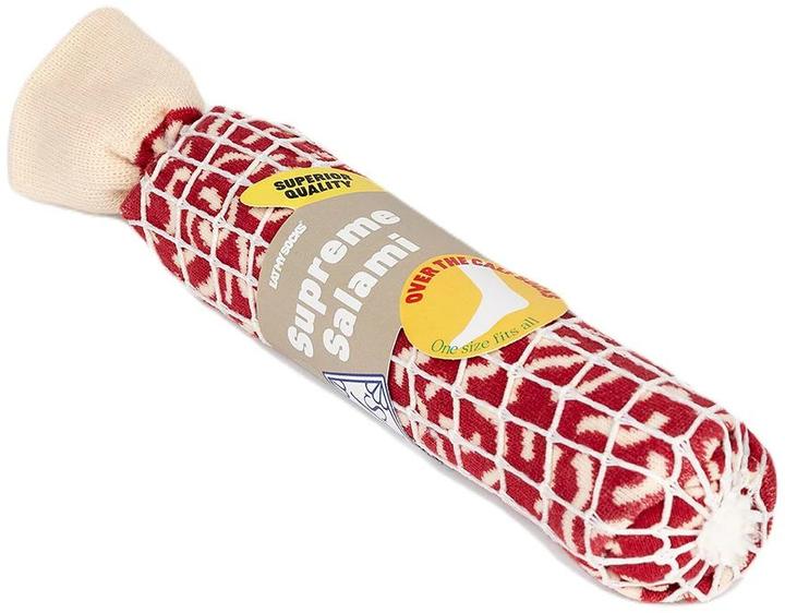 Actual product image Eat My Socks Supreme Salami socks (Single pack, One size)