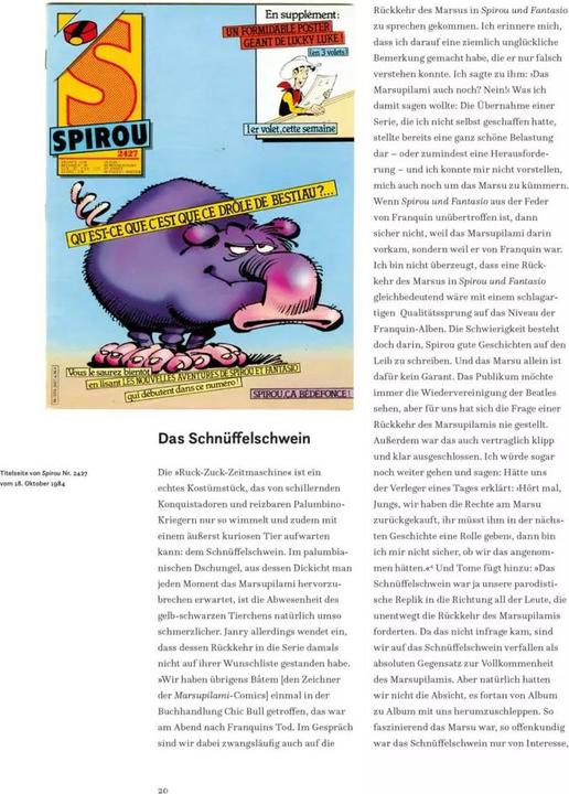 Actual product image Spirou und Fantasio Gesamtausgabe 14: 1984-1987 (German, Tome, 2021)