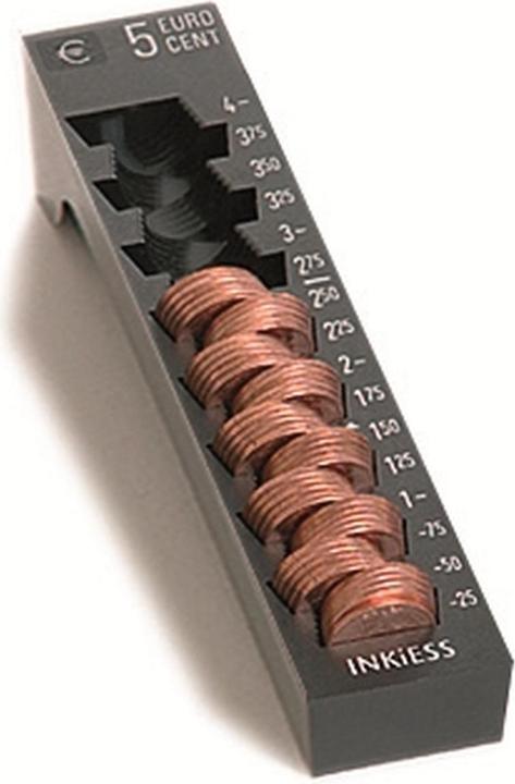 Actual product image Inkiess Single coin holder Rekord 5 Euro cent black