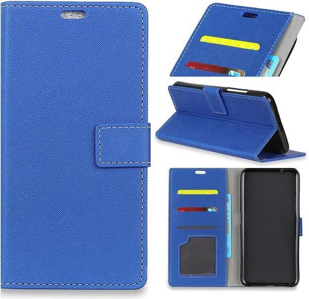 Image du produit MU Classic Housse en cuir avec motif en croix (OnePlus 5T)