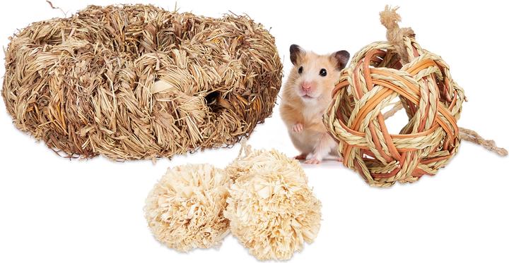 Actual product image Relaxdays Hamster accessories set