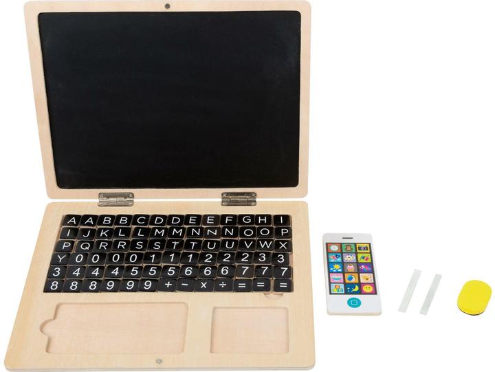 Produktbild small foot Holzlaptop mit Magnet Tafel (Deutsch)