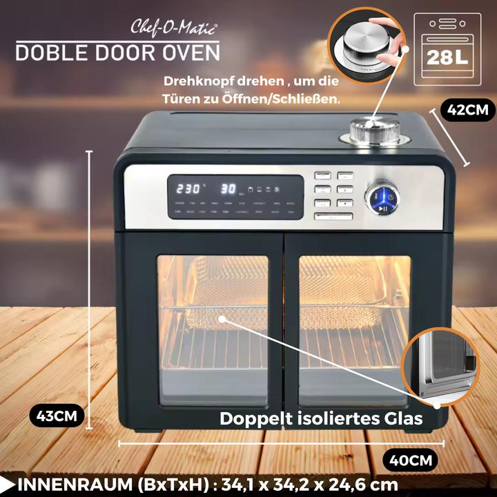 Actual product image Best direct Chef O Matic Double Door Oven