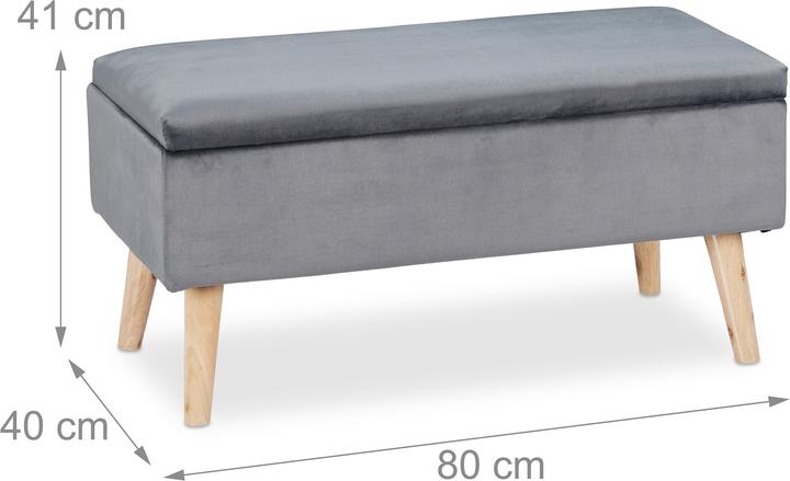 Produktbild Relaxdays Sitzbank (80 cm)