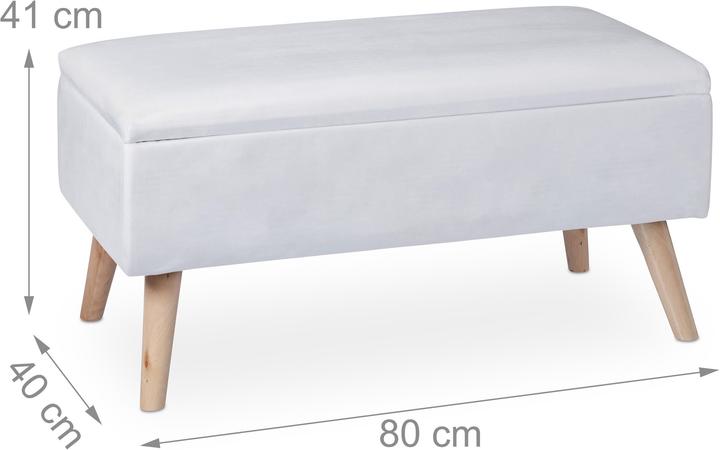 Actual product image Relaxdays Bench (80 cm)