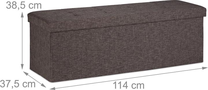 Produktbild Relaxdays Sitzbank (114 cm)