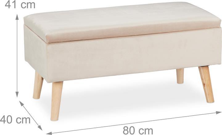 Productafbeelding Relaxdays Bank (80 cm)