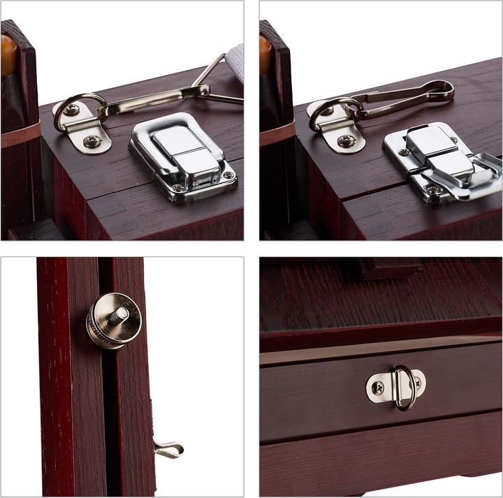 Actual product image Relaxdays Suitcase easel