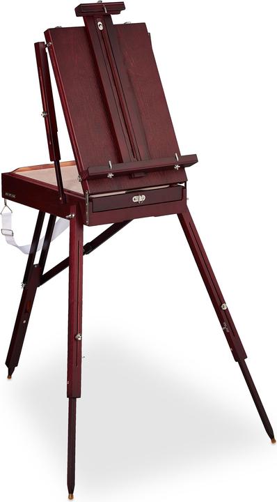Actual product image Relaxdays Suitcase easel